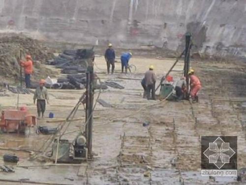 丰宁我公司承建北京房山区水池地基注浆加固工程